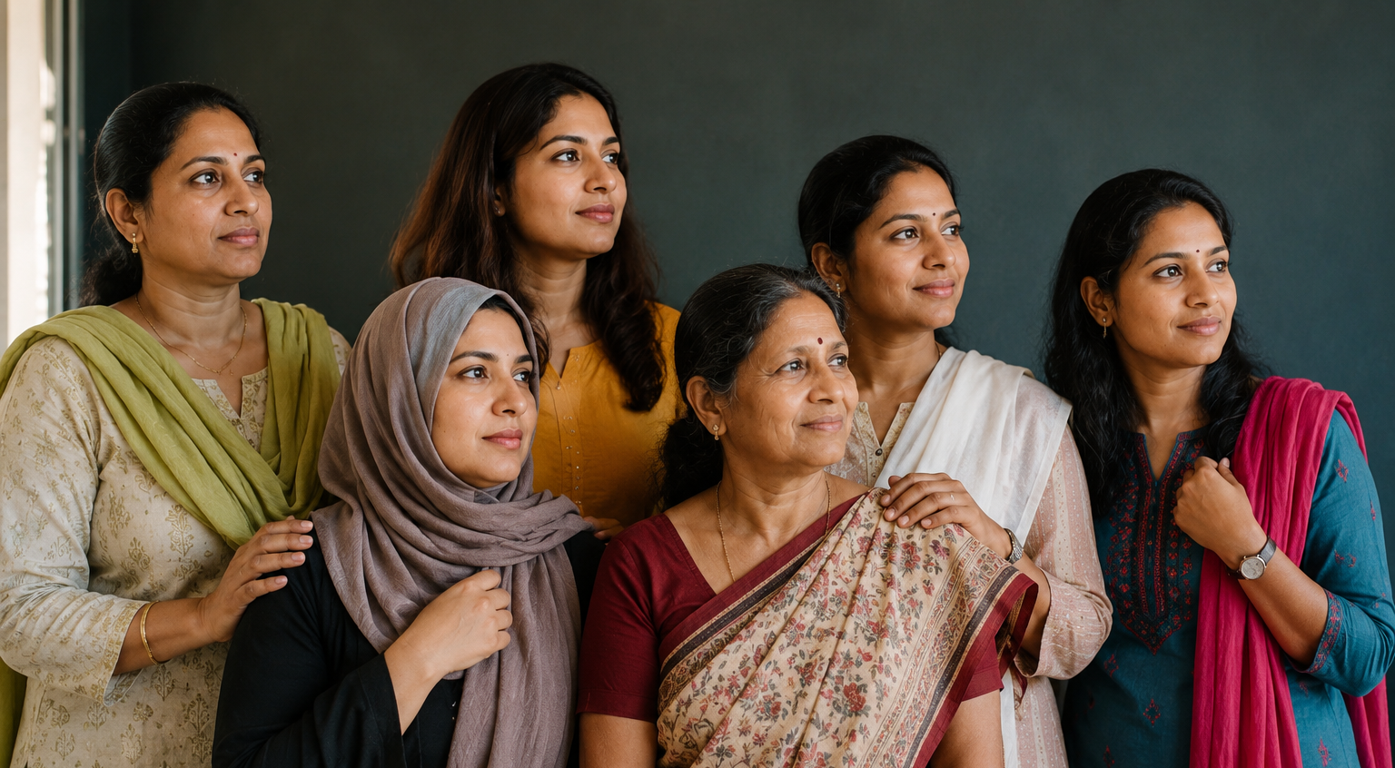 Women participating in an Anagha Trust skills training session